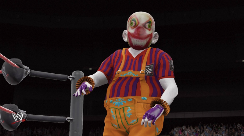 Illustration for article titled The Most Bizarre Fan-Made Pro Wrestlers From WWE 2K16